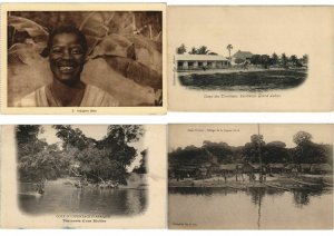 IVORY COAST COTE D'IVOIRE AFRICA 50 CPA Pre-1940 (L3058)