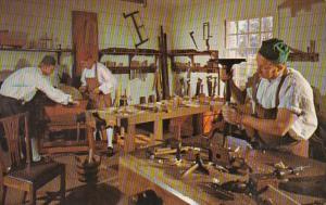 Virginia Williamsburg Anthony Hay's Cabinetmaking Shop 1975