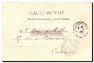 Old Postcard Paris Buttes Chaumont The Suspension Bridge