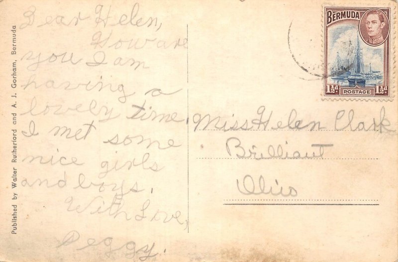 Bermuda Easter In Bermuda, Real Photo Vintage Postcard U11800