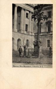 SC - Columbia. Mexican War Monument (South Carolina)