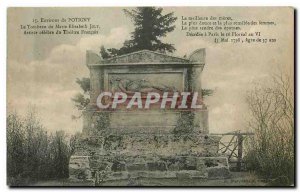 Old Postcard surroundings Potigny the tomb of Marie Elisabeth Joly famous art...