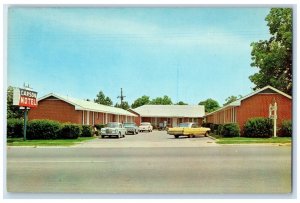 c1960 Carson Motel Exterior Building Tifton Georgia GA Vintage Antique Postcard