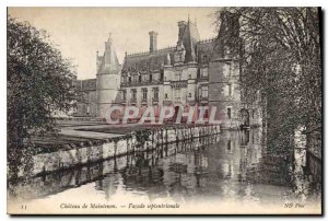 Old Postcard Chateau de Maintenon North Facade