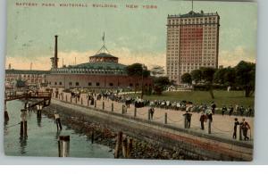 New York City NY Battery Park c1910 Postcard