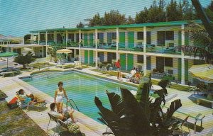 Postcard Holiday Isles Motel St Petersburg FL