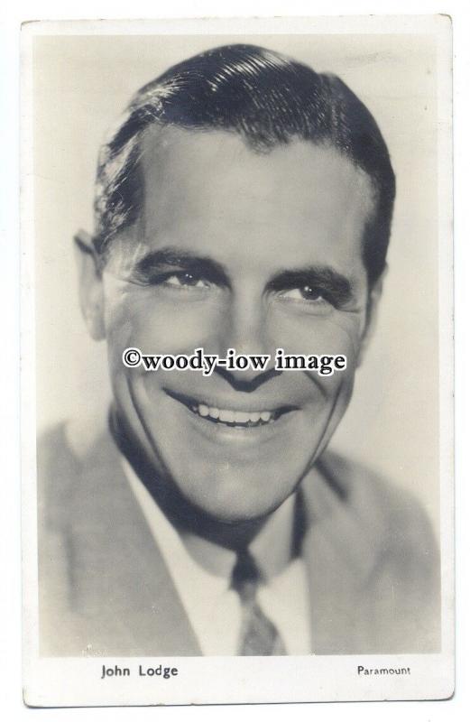 b4368 - Film Actor - John Lodge - postcard