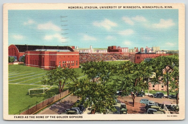 Minneapolis Univ of Minnesota~Practice Field~Memorial Stadium (Razed 1992)~1946 