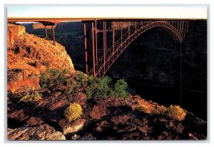 Perrine Bridge Snake River Southern Idaho Continental View Postcard