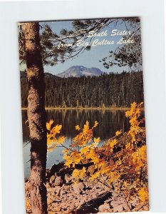 Postcard Cultus Lake, Deschutes National Forest of Oregon