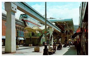 Postcard TRAIN STATION SCENE Seattle Washington WA AR3521