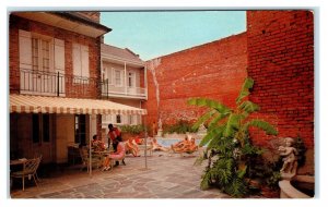 NEW ORLEANS, LA Louisiana ~ Roadside CHATEAU MOTOR HOTEL c1950s Postcard