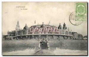 Old Postcard Ostend Kursaal