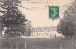 Bourdon Hospice Antique French Postcard