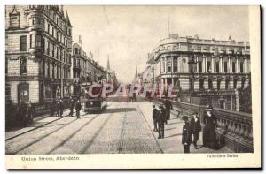 Old Postcard Union Street Aberdeen