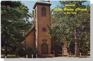Nashua, Iowa/IA Postcard, Little Brown Church In The Vale #4