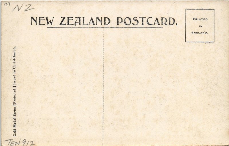 PC NEW ZEALAND, QUEEN'S WHARF, WELLINGTON, Vintage Postcard (B41426)