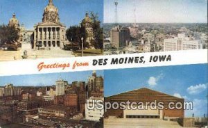 State Capitol - Des Moines, Iowa IA