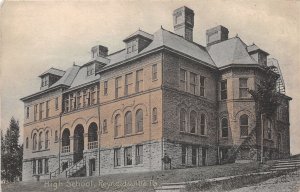 J29/ Reynoldsville Pennsylvania Postcard c1910 High School Building  336