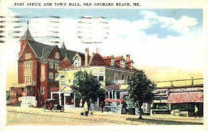 Post Office & Town Hall in Old Orchard Beach, Maine