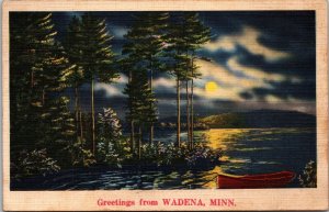 Greetings from Wadena Minn. Postcard PC201