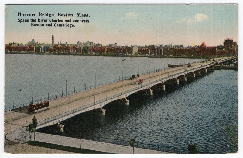 Boston, Mass, Harvard Bridge