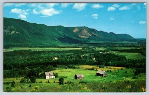 Sunrise Valley, Northern Cape Breton, Nova Scotia, Vintage Chrome Postcard