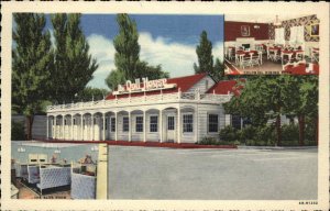 Salt Lake City Utah UT The Doll House Restaurant Linen Vintage Postcard