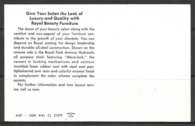 Royal Beauty Salon Furniture - (MX-069)