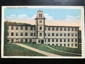 Vintage Postcard 1907-1915 Woolen Mill Dexter Maine