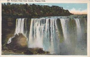 New York Niagara Falls Terrapin Point From Canada