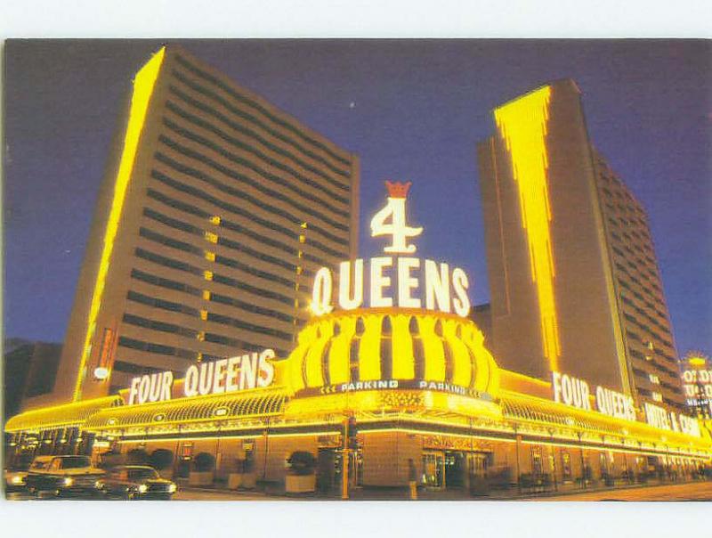 Unused Pre-1980 FOUR QUEENS CASINO HOTEL Las Vegas Nevada NV hr5531-22