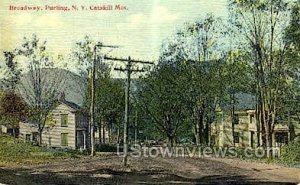 Broadway, Catskill Mtns. - Purling, New York NY  