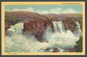 Ca 1924 PPC* Twin Falls Id Now Generate Electricity Mint