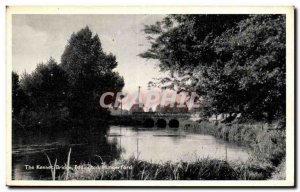 Postcard The Old Bridge Eddington Hungerford Kennet