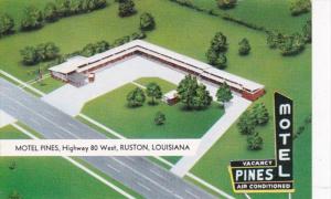 Louisiana Ruston Motel Pines