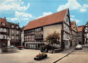 BG872 alsfeld hessen partie am schwalmer brunnen car   CPSM 14x9.5cm germany