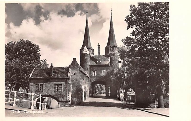 Oostpoort Delft Holland Unused 