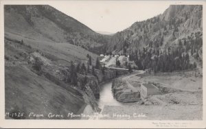 RPPC Postcard From Green Mountain Dam Heeney Colorado CO