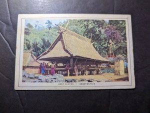 Mint Dutch East Indies Postcard East Flores Spirit House