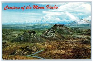 Boise Idaho Postcard Spatter Cones In Craters Of The Moon Nat'l Mountain c1960's