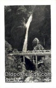 Real Photo - Horsetail Falls - Columbia River Highway, Oregon OR  