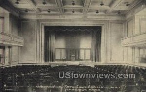 Stockbridge Hall, M.A.C. - Amherst, Massachusetts MA
