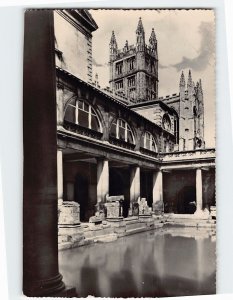 Postcard The Roman Bath, England