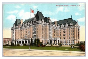 Empress Hotel Victoria BC British Columbia Canada UNP DB Postcard B19