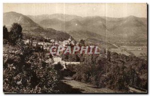 Old Postcard Vallee D Argeles Saint Savin Vue Generale