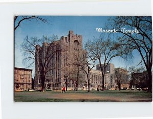 M-200073 The Masonic Temple Detroit Michigan USA