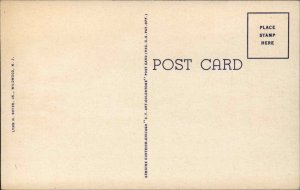 Wildwood NJ Wildwood-by-the-Sea Shuffleboard Courts Vintage Postcard