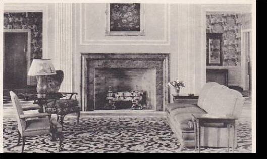 Michigan Dearborn The Deerborn Inn The Fireplace Albertype