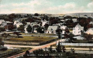 General View of Digby, Nova Scotia, Canada, Early Postcard, Unused